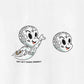 NOT SO FUCKING FRIENDLY Ghost Baby Graphic Casual Black Print T-shirt