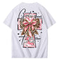 God Is Good All The Time Pattern Print 100%Cotton T-Shirt