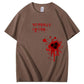 Not Really I' m Fine Pattern100% Cotton T-Shirt