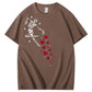 Valentine's Skull Love Crew Neck T-Shirt