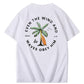 Be Still  Pattern Print 100%Cotton T-Shirt