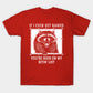 Funny Raccoon Bitin' List Tee