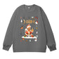 Christmas Middle Finger F-Caw-F Chicken Sweatshirt