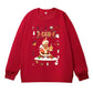 Christmas Middle Finger F-Caw-F Chicken Sweatshirt