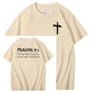 Salmernes 91 Mønster 100 & Bomuldsprint T-shirt