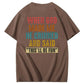 Vintage When God Made Me He Grinned  And Said This'll Be Fun Funny Pattern  Print 100%Cotton T-Shirt