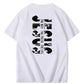 Jesus The Way The Truth The Life  Pattern Print Crew Neck T-Shirt