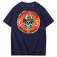 Always Tired  Never Broke Pattern Print 100%Cotton T-Shirt