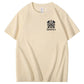 No Weapon Pattern Print Crew Neck T-Shirt