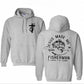 Jesus Made Me A Fisherman Pattern Classic Hoodie