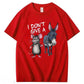 I Don't Give A Rats Ass Mouse & Donkey T-Shirt