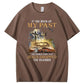 Bring Up My Past  You Should Know That  Pattern Print Crew Neck T-Shirt