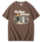 Rolling Stones Since  Ad 33 Pattern Print Crew Neck T-Shirt