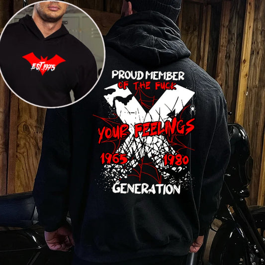 Gen X Halloween Two Side Printing T-shirt/Crewneck/Hoodie
