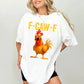 100% Cotton Ultra Soft & Cozy Unisex Funny F-Caw-F Chicken shirts, FCAWF Chicken T-Shirt