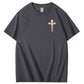 God Turns Broken Pieces Into Masterpieces Christian Pattern Crew Neck T-Shirt