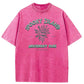 Spooky Island Halloween Washed Cotton T-Shirt