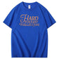 Hard Fought Hallelujah Print Crew Neck T-Shirt
