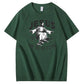 Jesus He is Rizzin' Funny Pattern Print Crew Neck T-Shirt