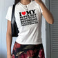 I Love My Super Hot Beautiful Boyfriend Shirt, Funny Relationship Tee