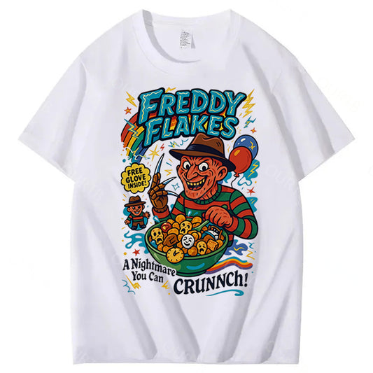 A Nightmare You Can Crunnch Fun Halloween 100% Cotton T-Shirt