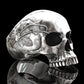 Gothic Skull Sterling Silver Ring