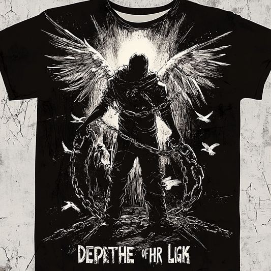 "DEFEND THEIR LIGHT"Against Pedophilia -Bold Statement Men's T-Shirt