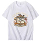Halloween Coffee Ghost T-Shirt - Cozy Autumn Outfit