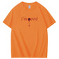 I'm Good Funny Pattern100% Cotton T-Shirt