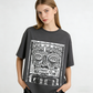 Urbntees Vos Vitae Forma Corpore Mystical Skull Face Organic Cotton Unisex T-Shirt