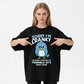 Urbntees Sorry I'm Cranky Terrible 80s Vibes Angry Bird Graphic Pure Cotton T-Shirt