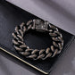 Coutureaura Skull Clasp Cuban Bracelet