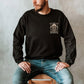 The Ture FAFO Generation X Viking skull shield axe genX Sweatshirt
