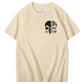 We Are People 1776 Skull Pattern Print 100%Cotton T-Shirt