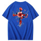 Independence Day America Needs Jesus  Pattern Print T-Shirt