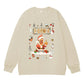 Christmas Middle Finger F-Caw-F Chicken Sweatshirt