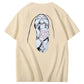 Save Me Pattern Crew Neck T-Shirt