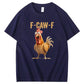 F-Caw-F Chicken 100% Cotton T-Shirt
