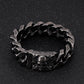 Coutureaura Skull Clasp Cuban Bracelet