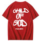 Child Of God Print Crew Neck T-Shirt