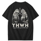 Yhwh Lung Breathing Bible Christian God Faith Jesus Art Pattern Print T-Shirt