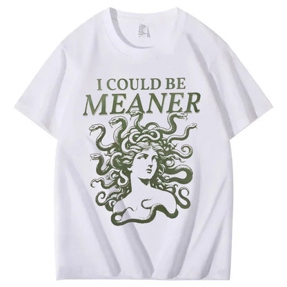 Dark myth streetwear Medusa tee