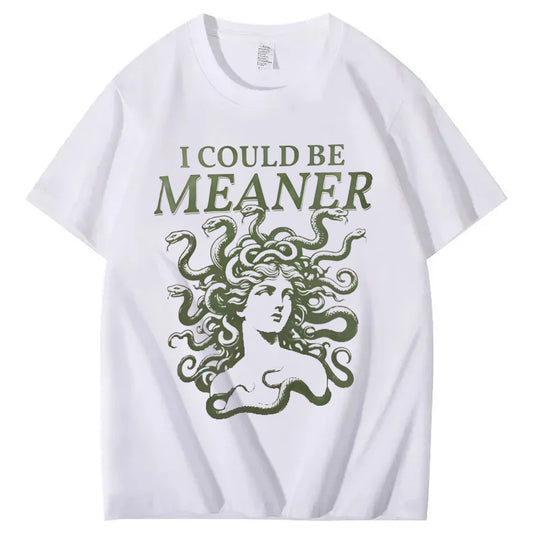 Dark myth streetwear Medusa tee