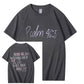 Dual-Sided Inspirational Design "GOD IS WITHIN HER SHE WILL NOT FALL" Retro Vintage Loose Fit Unisex Top for Men & Women