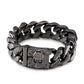 Coutureaura Skull Clasp Cuban Bracelet