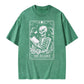 Halloween The Reader Tarot Card Unisex Washed T-shirt