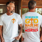 When God Made Me He Grinned  And Said This'll Be Fun Funny Pattern  Print 100%Cotton T-Shirt