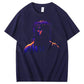 Oil Painting Jesus Pattern Print T-Shirt