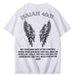 ISAIAH 40:31 Pattern 100&Cotton Print T-Shirt