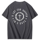 A Lot Can Happen  In 3 Days Pattern Print Crew Neck T-Shirt